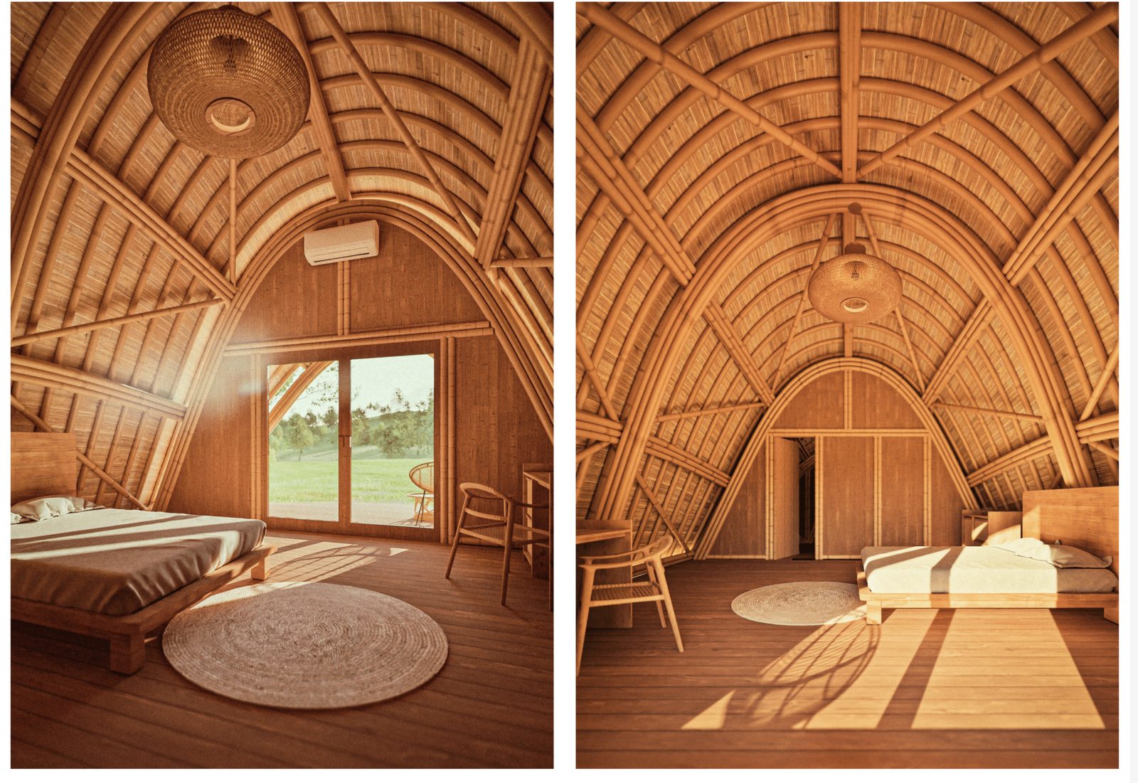 Vaulted interiors