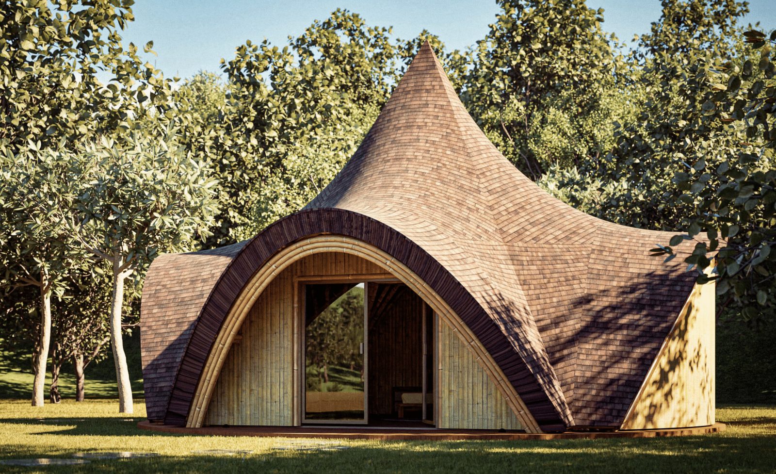 Star roof cottage